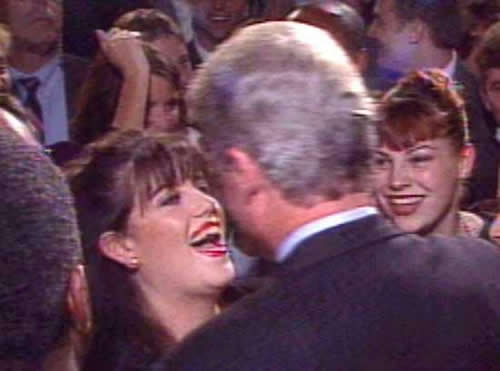 monica lewinsky and bill clinton. Bill Clinton And Monica